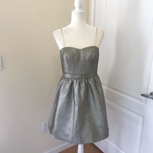 AQUA by Bloomingdales Gold Cocktail Dress prom 10